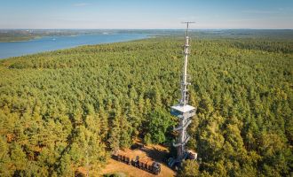 Ansicht vom Wietkiekenbergturm, Foto: Martin Karnbach, Lizenz: Gemeinde Schwielowsee